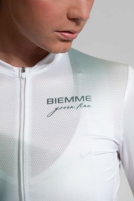 Превью Велоджерси с коротким рукавом BIEMME Nature Lady 2.0 Bianco/Salvia